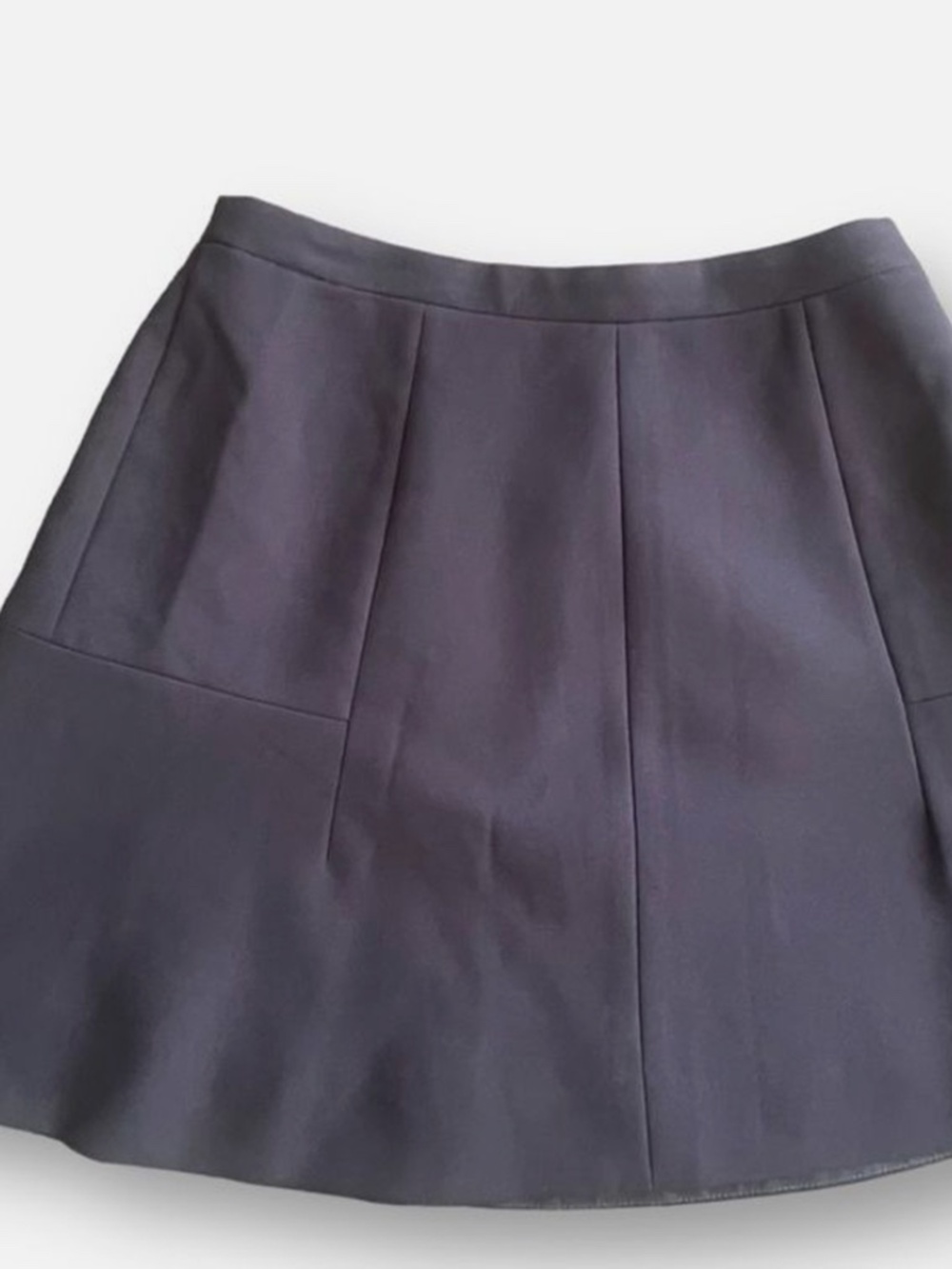 Dark Navy skirt twill perfect condition fit and flare mini skirt size 4